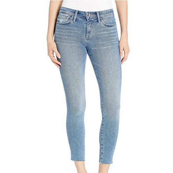 Sam Edelman Kitten Mid Rise Skinny Crop Jeans 4/27 - Picture 5 of 7
